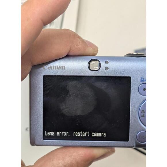 Canon PowerShot SD1100 Is Broken Digital Camera“Parts/Repair”Lens Error - Picture 7 of 7